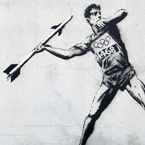 Banksy Olympic Graffiti